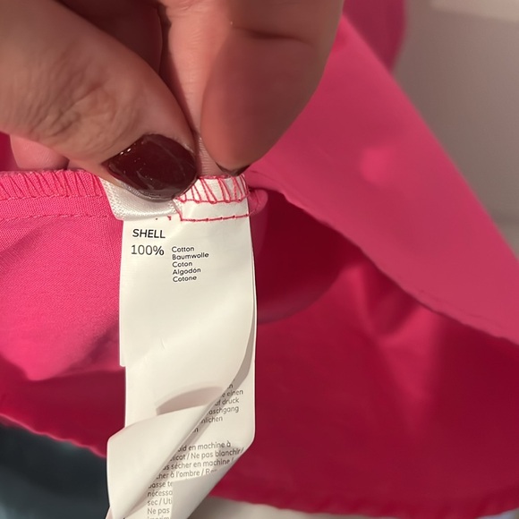 Cupshe Marlene Pink Ruffle Off The Shoulder Tie Waist Dress - Picture 3 of 3